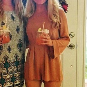 Forever 21 Bell Sleeve Romper